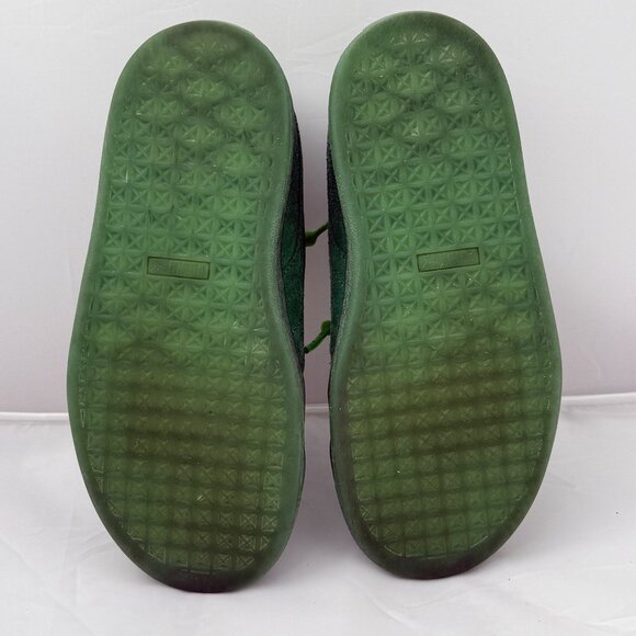 Puma Haribo Kids Suede Lace-Up Sneakers Green Size 1 Gummy Bear Logo Accents - Picture 14 of 16